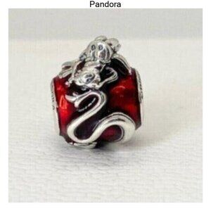 Pandora Disney Mulan Mushu Charm Bead #798632C01